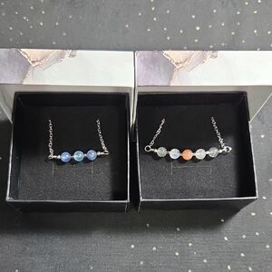 Chic Silver and Multicolor Beaded Bracelet